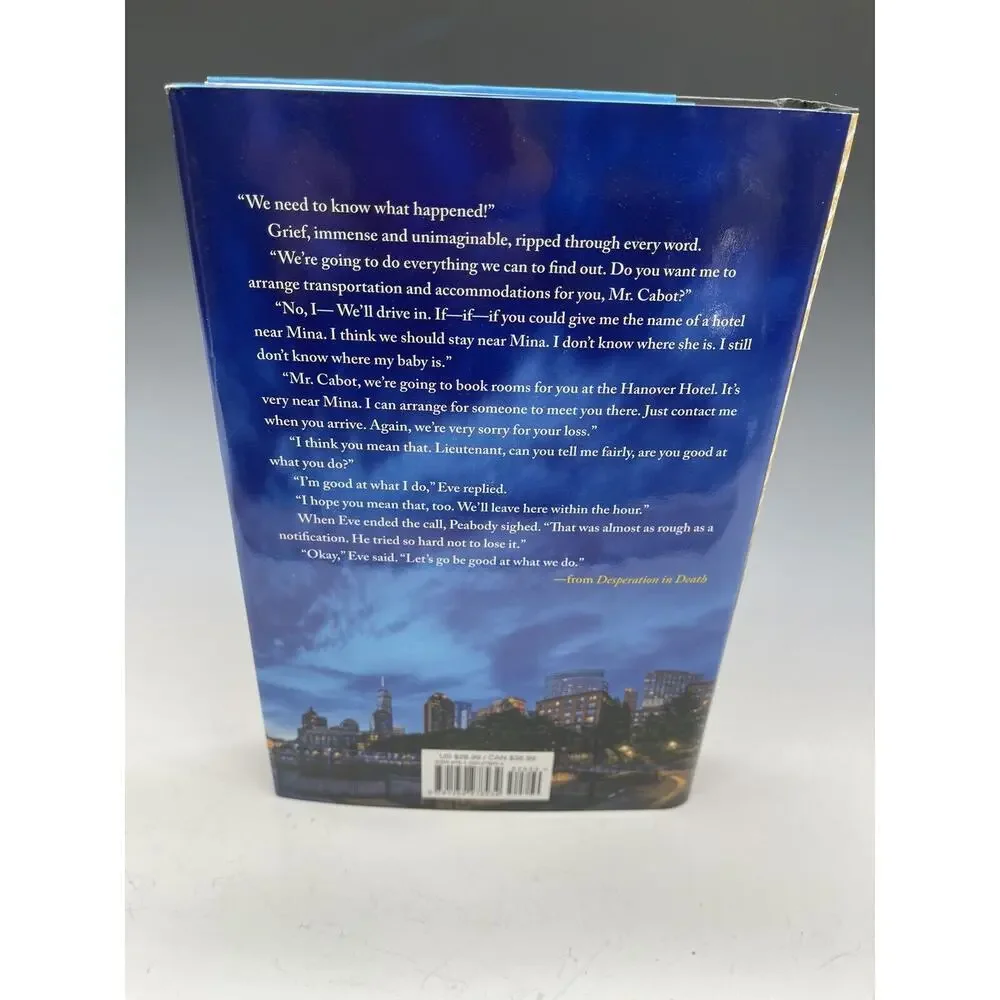 Desperation‎ in Death An Eve Dallas Novel Hardcover J.D. Robb 2022